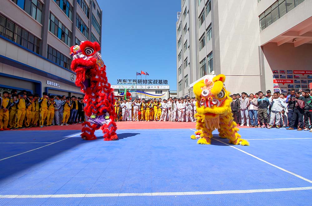 雙獅起舞