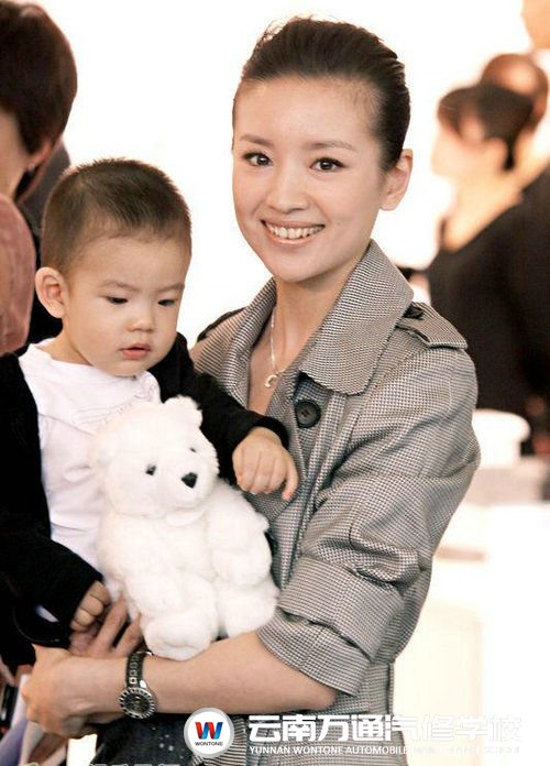 董潔和兒子